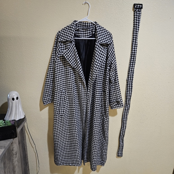 Foxblood Jackets & Blazers - Houndstooth Coat